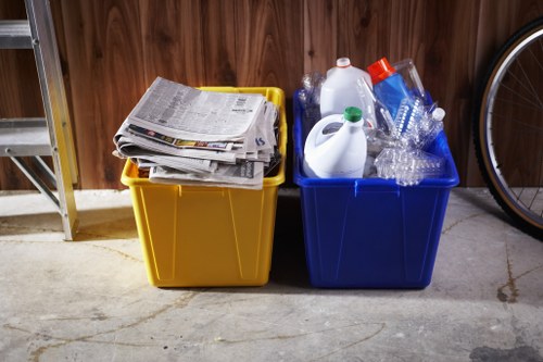 Eco-friendly disposal practices during garage clearance