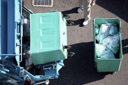 Peckham garden clearance team at work