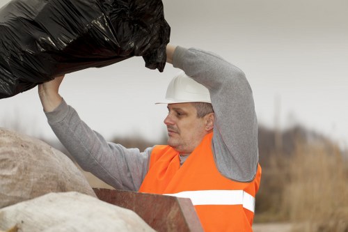 Professional clearing garden debris in Denmark Hill